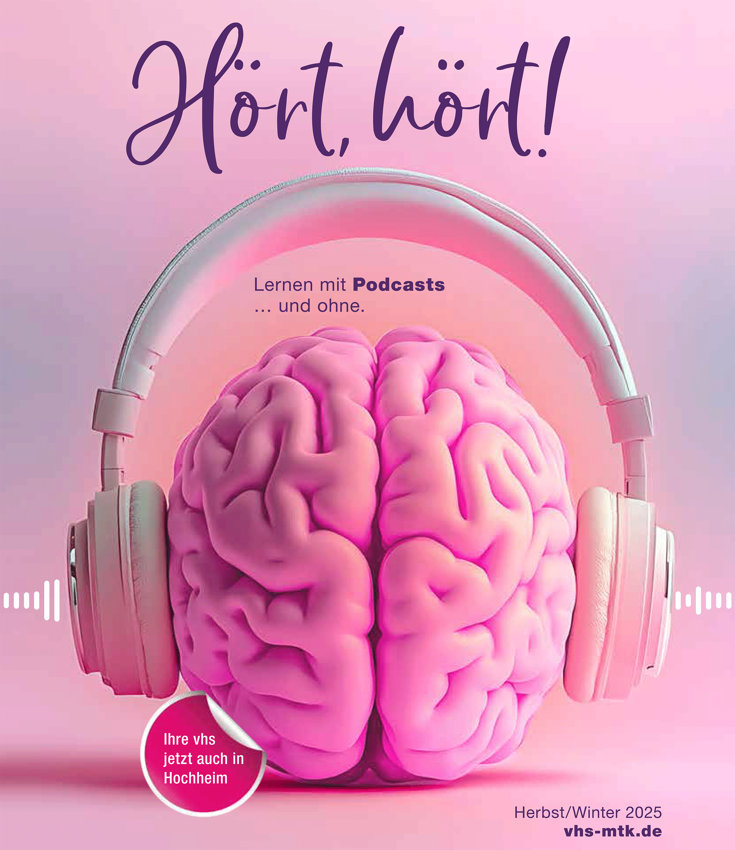 Programmheft der vhs Main-Taunus-Kreis